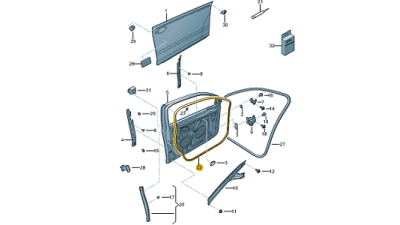 Chedar Usa Vw 1K5837702B5AP