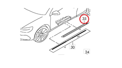 Ornament Usa Stanga Fata Vw 1K8853537FKC8