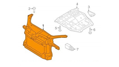 Panou Frontal Vw 1Q0805588E9B9