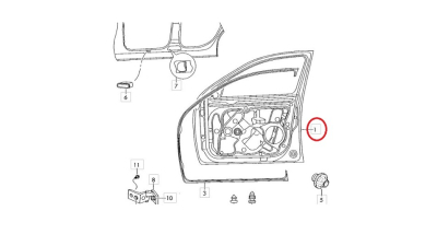 Usa Fata Dreapta Vw 1Z0831056