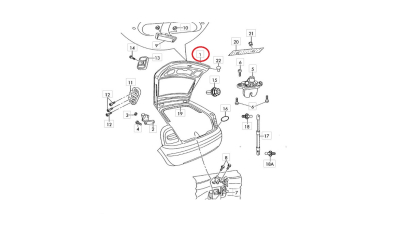 Hayon Vw 1Z9827025