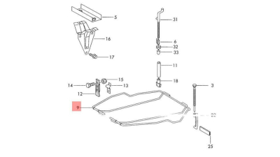 Etrier De Stangarangere Vw 2D0801901C