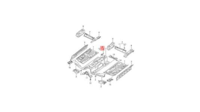 Opritor Usa Stanga Poz 18 Vw 2D1827605A
