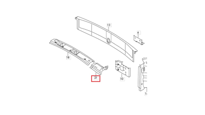 Traversa Vw 2K0814311C