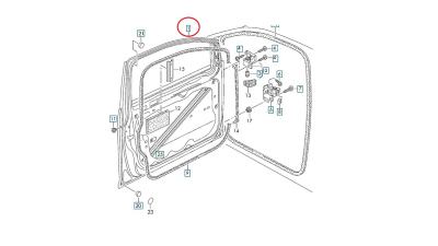 Usa Fata Dreapta Vw 2K0831056B