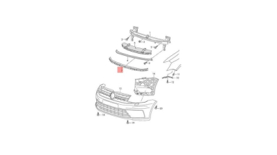 Absorbant Bara Fata Vw 2K5805083A