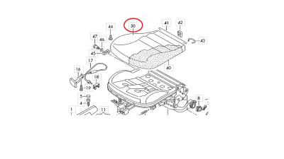 Imbracatura Textila Vw 3B0881405DRRRU