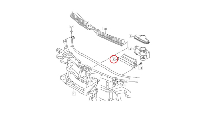 Ghidaja Aer Vw 3C08059719B9