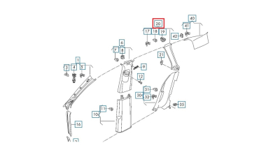 Imbracatura Stangaalp Vw 3G9867241CPB7