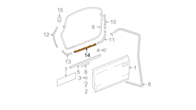Banda De Prindere Vw 4F0831345B
