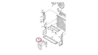 Ghidaj Aer Vw 4G0121674B