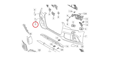 Capac Vw 4G0807241HGRU