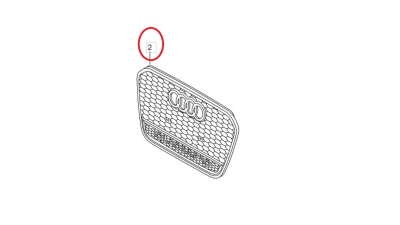 Masca Radiator Vw 4G0853651BDMI7