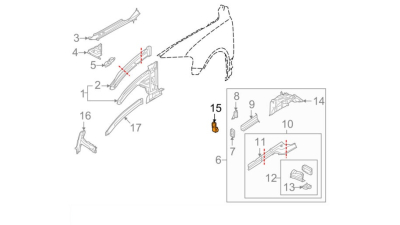 Tampon Elastic Suspensie Vw 4L0805677
