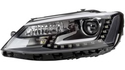 Far Stanga Vw Jetta 1B 07.2010- ; original 5C7941751E, tip bec D3S+H7+LED+PY21W ; Xenon,  cu led, electric