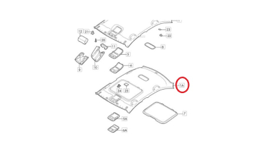 Tapit.Plaf Vw 5E5867501KRA2