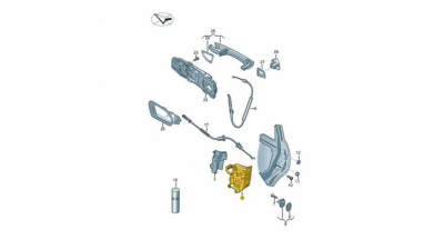 Incuietoare Vw 6C0839014