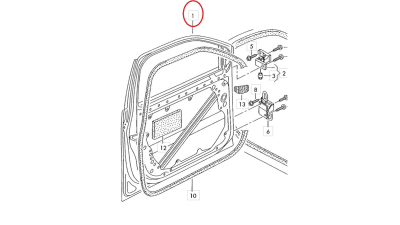 Usa Fata Dreapta Vw 6Q4831056P