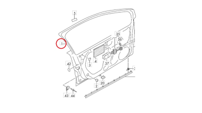Usa Fata Dreapta Vw 6R4831056J