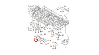 Scut Lateral Spate Dreapta Vw 7E0825210