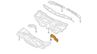 Traversa Vw 8D0806355B