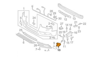 Cadru Vw 8K0807787G