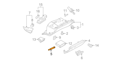 Telescop Torpedou Vw 8K0898035