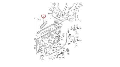 Usa Fata Stanga Vw 8T8831051C