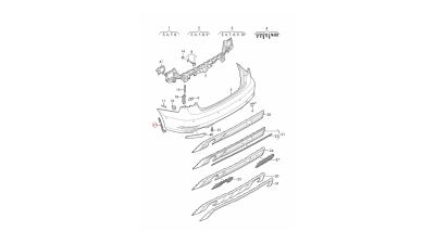 Adaptor Vw 8V5807084B