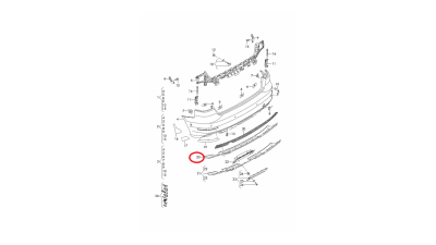 Spoiler Vw 8V5807521