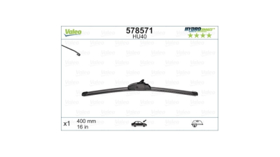 Lamela stergator Valeo Hidroconect Fata, 578571, cu lama de 400 mm, tip fixare standard, 1 buc