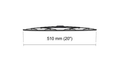 Lamela stergator Motgum Polonia cu lama de 510 mm, fixare standard tip U, 1 buc, 