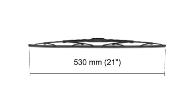 Lamela stergator Motgum Polonia cu lama de 530 mm, fixare standard tip U, 1 buc, 
