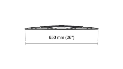 Lamela stergator Motgum Polonia cu lama de 610 mm, fixare standard tip U, 1 buc, 