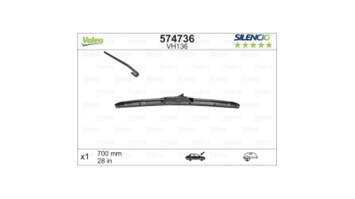 Lamela stergator Valeo 574736