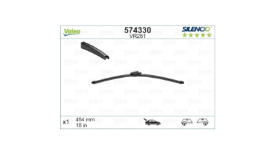 Lamela stergator Valeo 574330, Spate