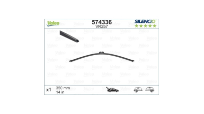 Lamela stergator Valeo 574336, Spate