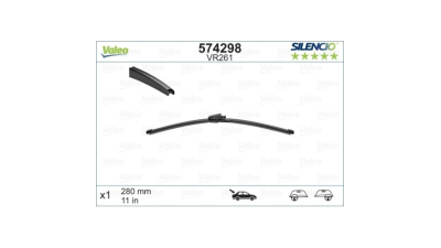 Lamela stergator Valeo 574298, Spate