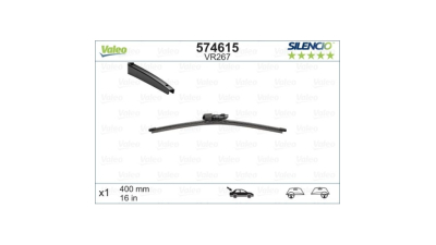 Lamela stergator Valeo 574615, Spate