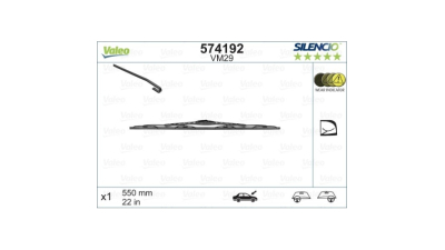Lamela stergator Valeo 574192
