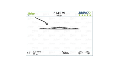 Lamela stergator Valeo 574279, Spate