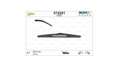 Lamela stergator Valeo 574201, Spate