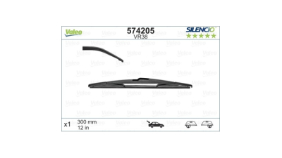Lamela stergator Silencio Spate, VALEO W1VR38V