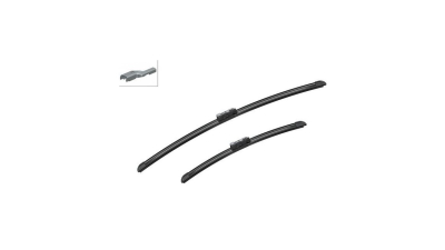 Set stergatoare parbriz BOSCH Aerotwin CITROEN C3 PICASSO, 2008-03.2010, Fiat DOBLO, 2010-2014, Ford KUGA, 2008-2013, Opel COMBO, 2011-2018, Renault TWINGO (N), 2007-2014; WIND, 2010-, Seat IBIZA (6J), 04.2008-2017, 600+400 mm