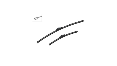 Set stergatoare parbriz BOSCH Aerotwin HONDA ACCORD, CRV, INSIGHT, Hyundai I40, Infiniti G/Q60, KIA CARENS, RIO, MAZDA 5; CX-7 CX-9, MITSUBISHI SPACE WAGON, 1998-2004, Peugeot 206; 206+, Subaru FORESTER, XV, 650+400 mm; cu Spoiler