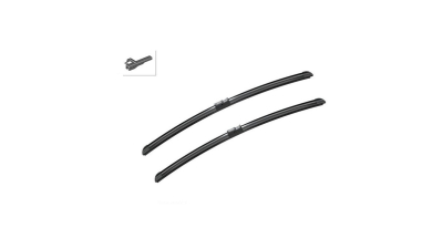 Set stergatoare parbriz BOSCH Aerotwin MERCEDES Clasa C (W204), 2009-2014; Clasa CLS (C218), 01.2011-04.2018; Clasa E (W212), 2009-2016; VW TRANSPORTER/MULTIVAN (T5), 04.2003-10.2009, 600+600 mm;