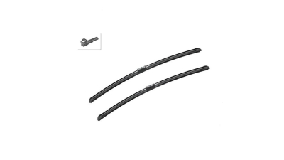 Set stergatoare parbriz BOSCH Aerotwin MERCEDES Clasa CLS (C219), 10.2004-01.2011; Clasa E (W211) 03.2002-12.2009; Clasa SL (R230) 10.2001-2011, 650+650 mm; Spoiler