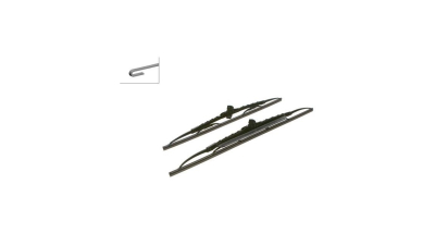 Set stergatoare parbriz BOSCH ALFA ROMEO 145/146, Chevrolet LACETTI Chrysler NEON, Daewoo NUBIRA, Fiat MAREA, Ford FOCUS 1, Honda ACCORD Isuzu D-MAX, JAGUAR X-TYPE Lexus IS MITSUBISHI OUTLANDER, SSANGYONG KYRON, Suzuki LIANA, Toyota COROLLA 550+475 mm