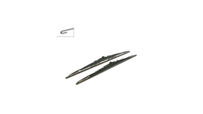 Set stergatoare parbriz BOSCH MERCEDES VITO/ VIANO (W639), 01.2003-08.2005, 700+650 mm; Spoiler; spalator montat pe stergator U