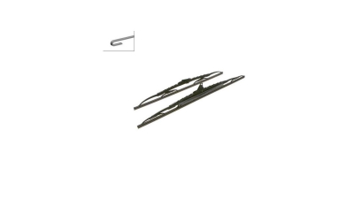 Set stergatoare parbriz BOSCH BMW X5 (F15), 2013-2019, Citroen XANTIA, 1993-2001, Nissan PRIMASTAR, 2002-2010, Opel VIVARO, 2001-2014, Renault LAGUNA II 2001-2007, TRAFIC 2001-2014, 600+500 mm; cu Spoiler, tip fixare U